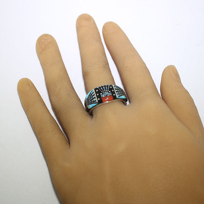 Cincin Inlay oleh Erwin Tsosie - 11.5