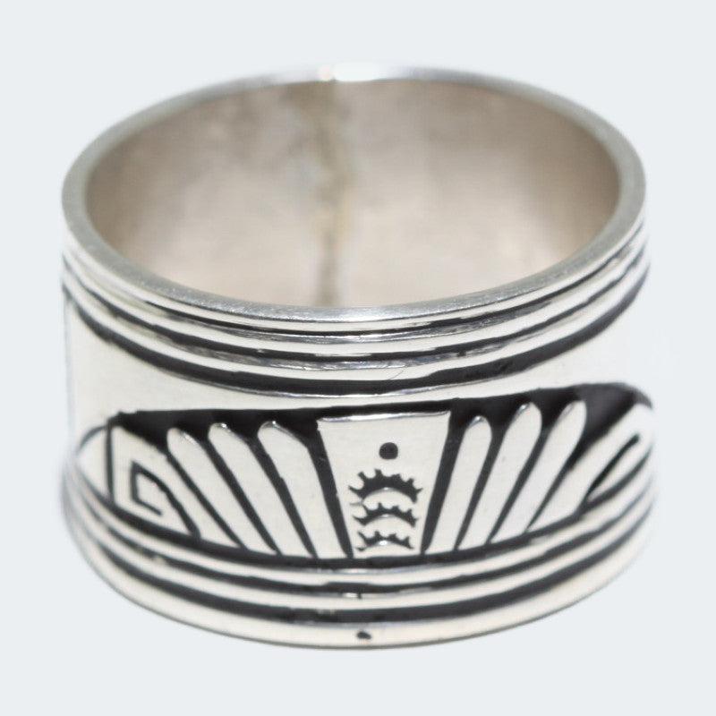 Bague en argent par Charlie John Taille 8