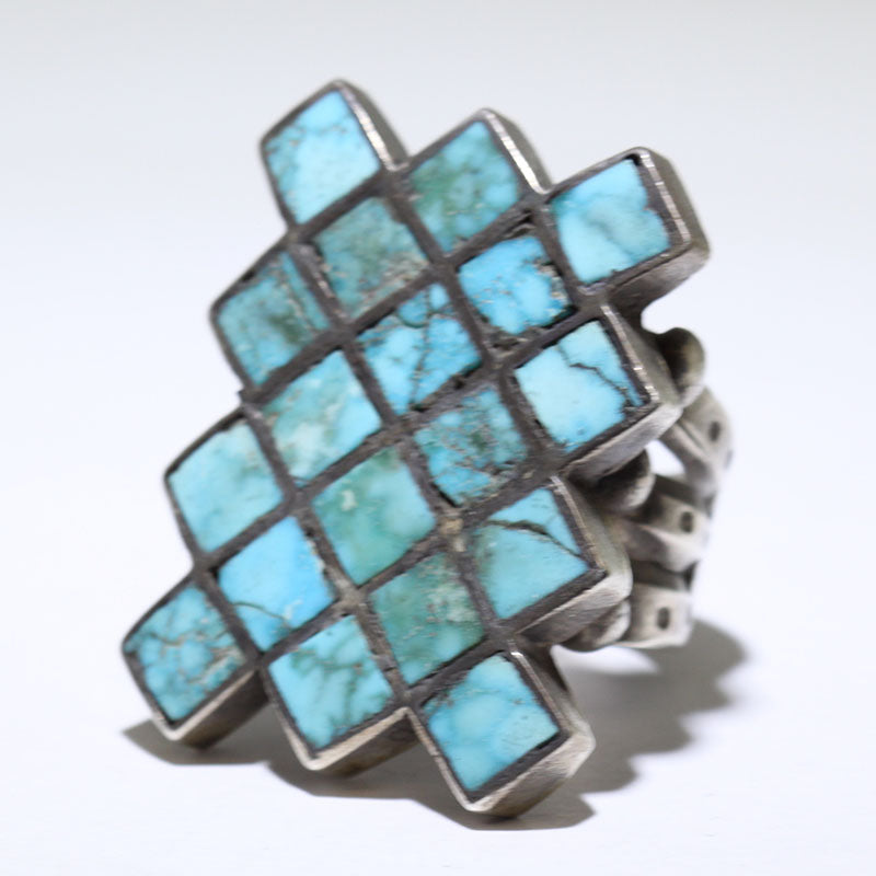 Blue Gem Ring by Jock Favour- 9