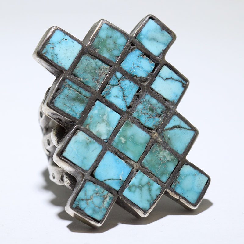 Blue Gem Ring by Jock Favour- 9