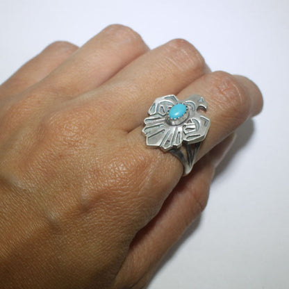 Anillo de turquesa por los Navajo