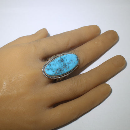 Cincin Berlian Biru oleh Donovan Cadman ukuran 10.5