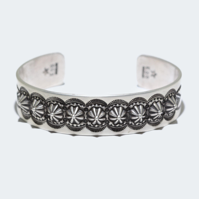 Bracelet en argent par Eddison Smith 5-3/4"