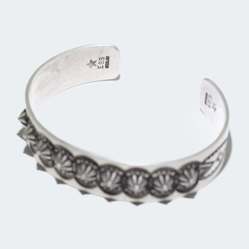 Bracelet en argent par Eddison Smith 5-3/4"