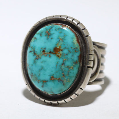 达雷尔·卡德曼设计的蓝宝石戒指，尺码11