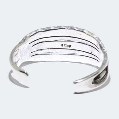 Bracciale in Argento Moneta di Ernie Lister 6-1/8"