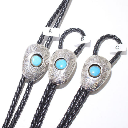 Turquoise Bolo by Navajo
