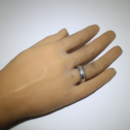 史蒂夫·阿尔维索设计的银戒指，10号