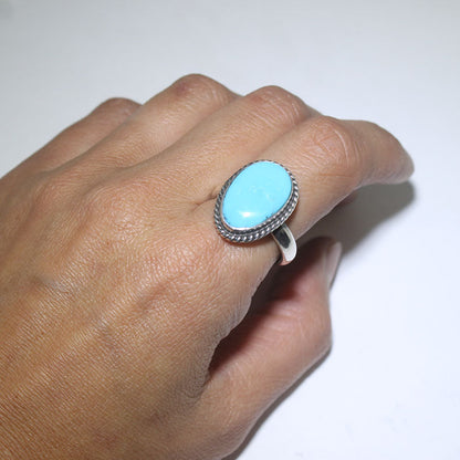 Bague Kingman par Navajo - 8.5