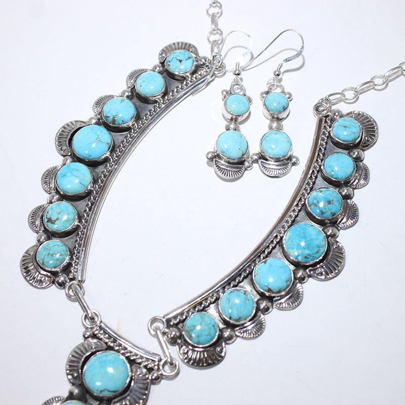 Kingman Necklace Set by Karlene Goodluck