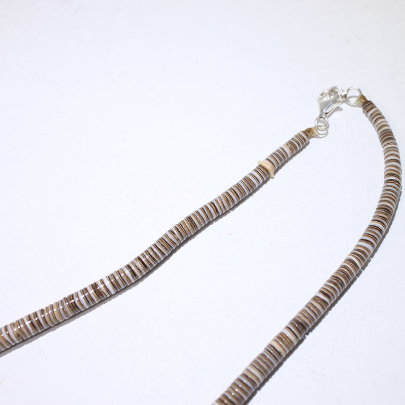 Heishi Necklace by Calvin Lovato