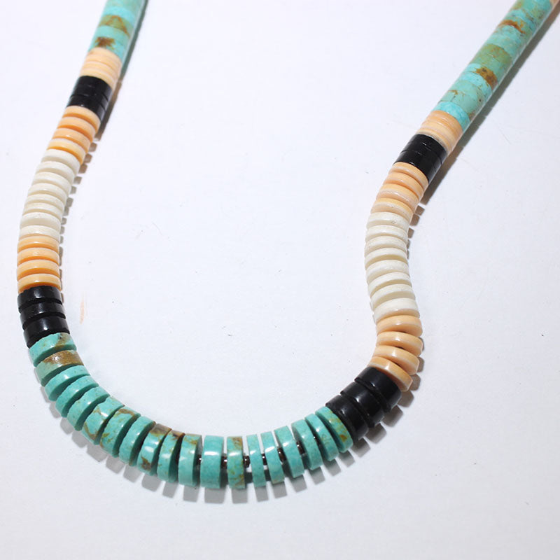 Heishi Necklace by Calvin Lovato