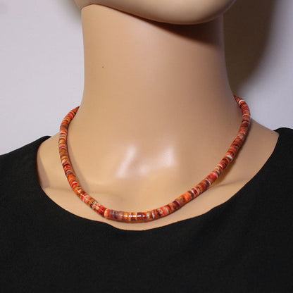 Heishi Necklace by Calvin Lovato