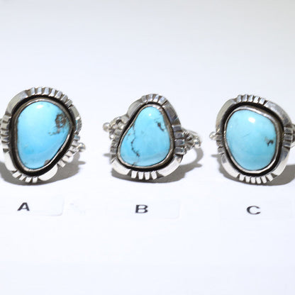 Cincin Turquoise oleh Navajo