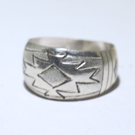 Anillo de plata por los Navajo