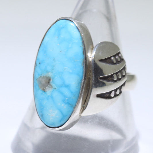 Bague Kingman par Steve Yellowhorse taille 7