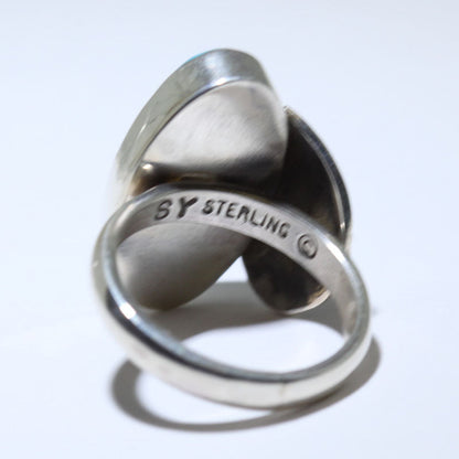 Nhẫn Kingman của Steve Yellowhorse cỡ 7