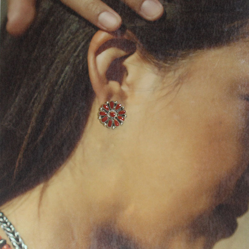 祖尼族簇狀耳環