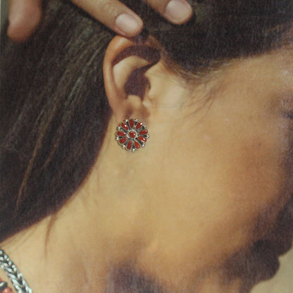 祖尼族簇狀耳環