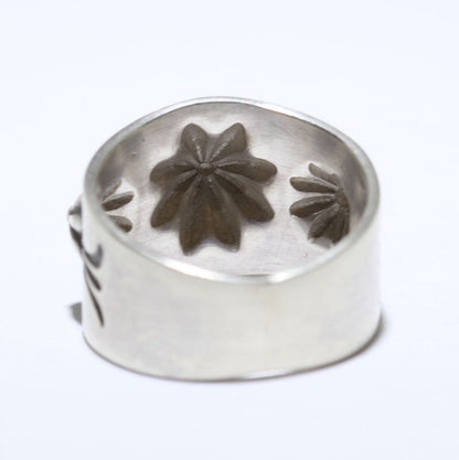 Bague en argent par Eddison Smith - Taille 7