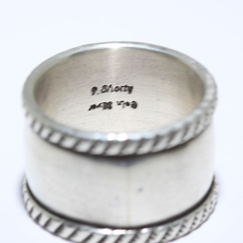佩瑞·肖提打造的銀幣戒指 - 10