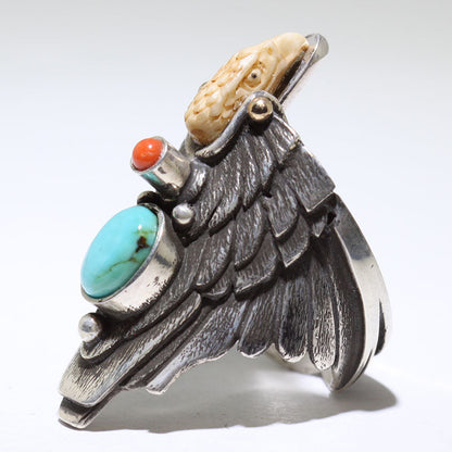 Eagle Ring by Ray Winner- 10