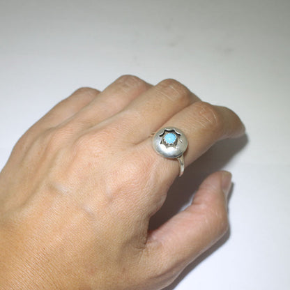 纳瓦霍族绿松石戒指