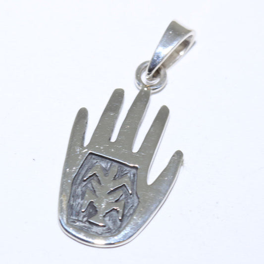 Silver Pendant by Hopi
