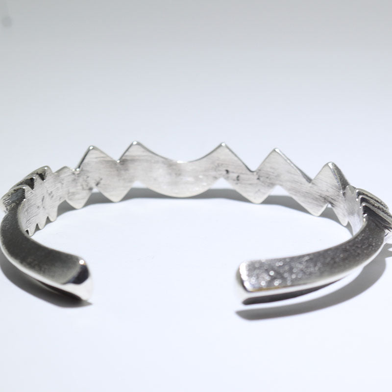 Silver Bracelet by Aaron Anderson 5-1/4"