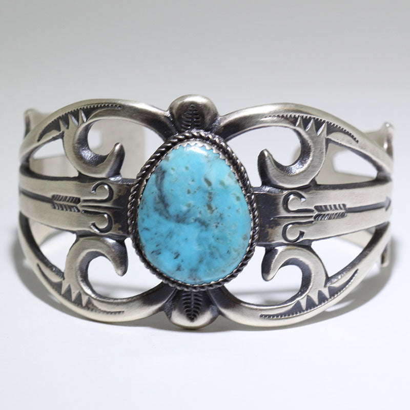 Kingman-Armband von Navajo 5-1/4"