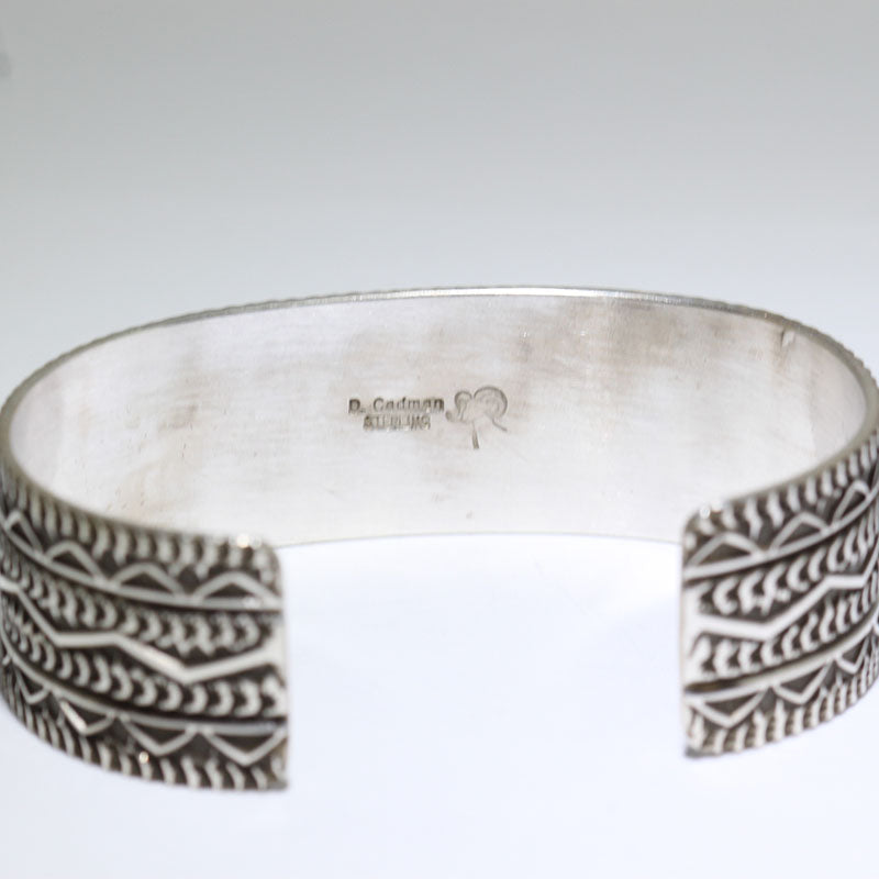 Silver Bracelet by Darrell Cadman 5-1/2"