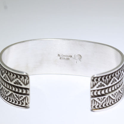 Silver Bracelet ni Darrell Cadman 5-1/4"