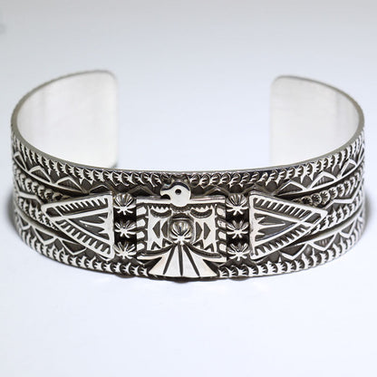 Bracelet en argent par Darrell Cadman 5-1/2"