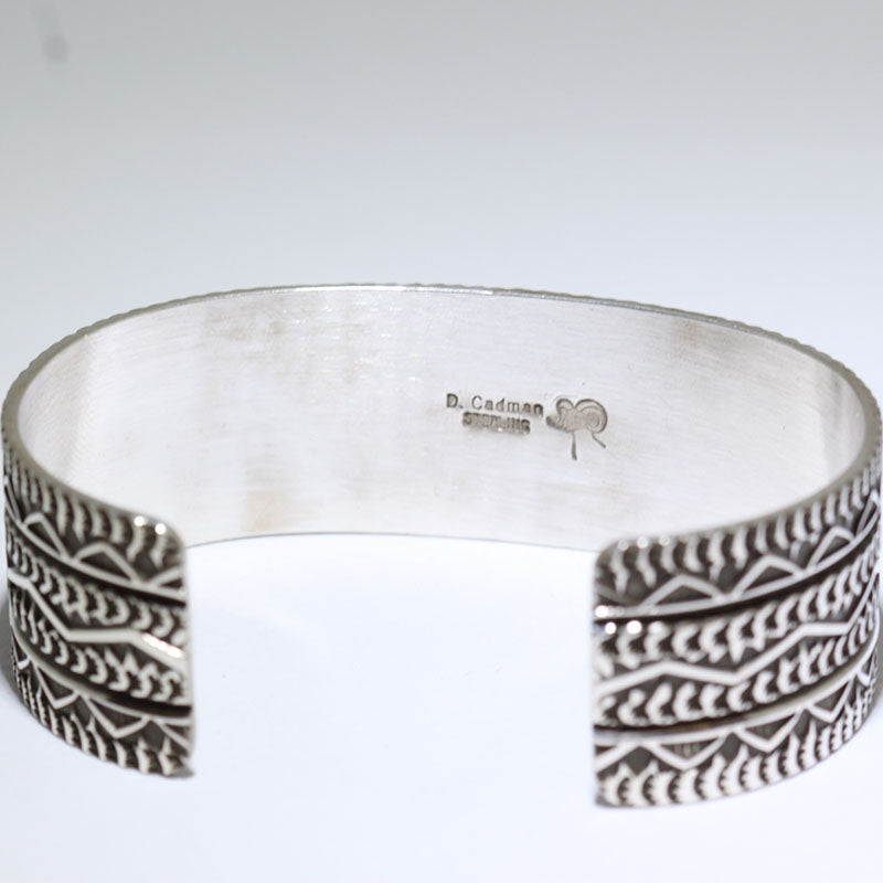 Silver Bracelet by Darrell Cadman 5-1/2"