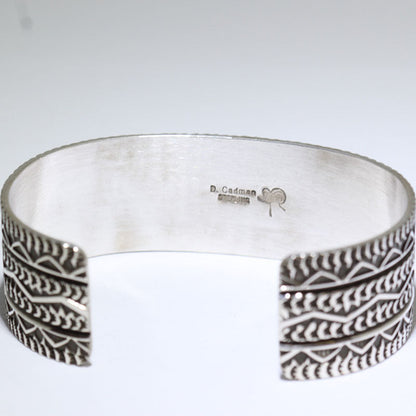 Silver Bracelet by Darrell Cadman 5-1/2"