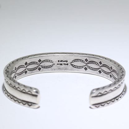 Pulsera de plata de Perry Shorty 5-1/2"