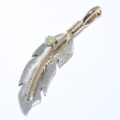 Tanya Mace Feather Pendant