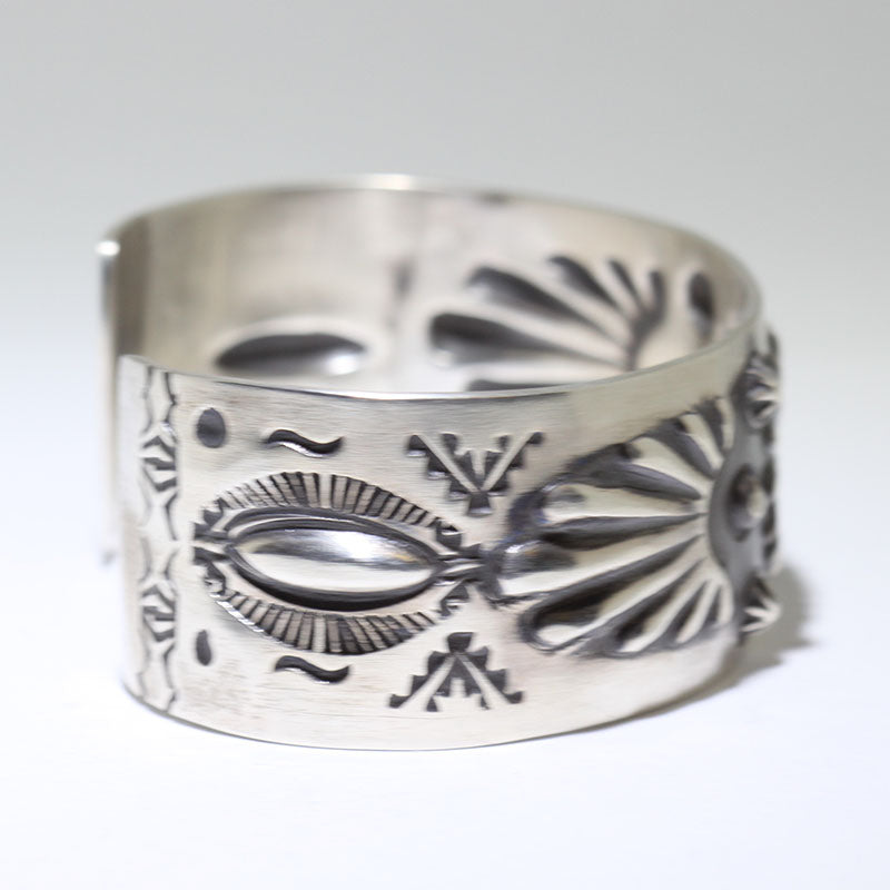 Silver Bracelet by Ervina Bill 5-3/4"