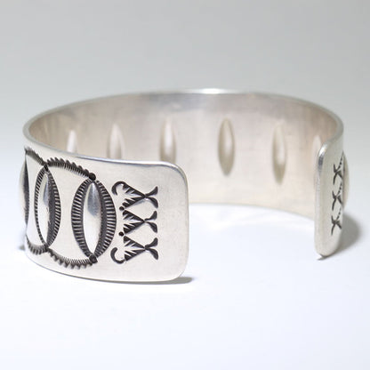 Pulseira de Prata por Eddison Smith 6-1/2"