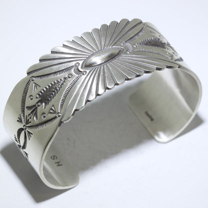 Silver Bracelet by Herman Smith 6"