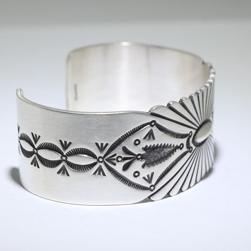 Bracelet en argent par Herman Smith 15 cm