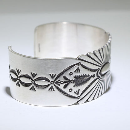 Silver Bracelet by Herman Smith 6"