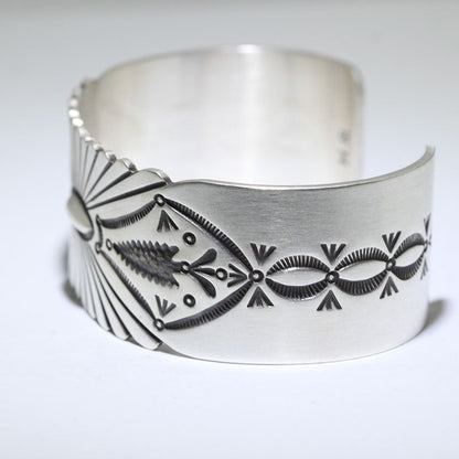 Silver Bracelet ni Herman Smith 6"