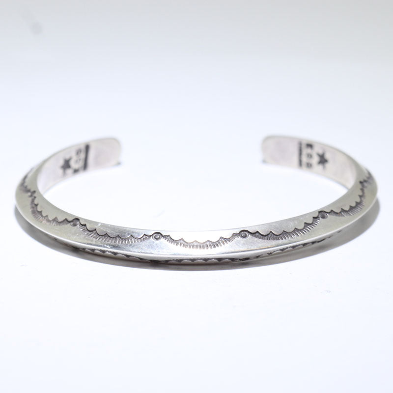 Bracelet en argent par Eddison Smith 5-1/2"