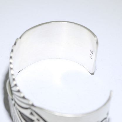 Silver Bracelet by Herman Smith 6"