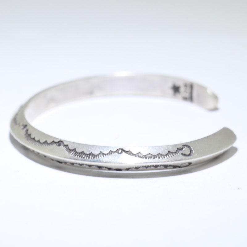 Bracelet en argent par Eddison Smith 5-1/2"