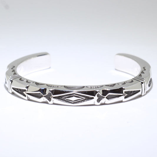 Silver Bracelet by Jennifer Curtis 5-3/4"