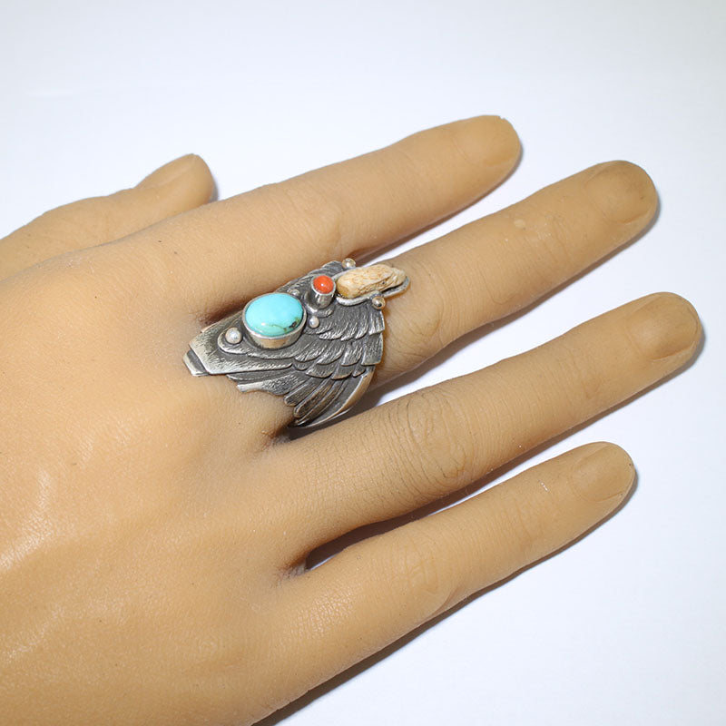 Eagle Ring by Ray Winner- 10