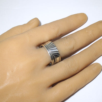 Серебряное кольцо от Чарли Джона - размер 12.5