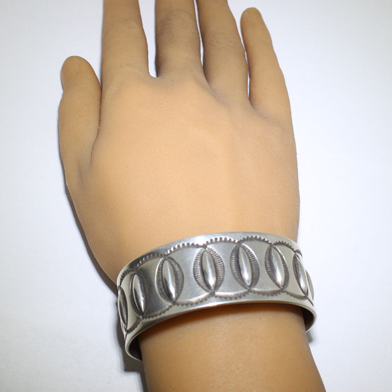 Silver Bracelet by Eddison Smith 6-1/2"